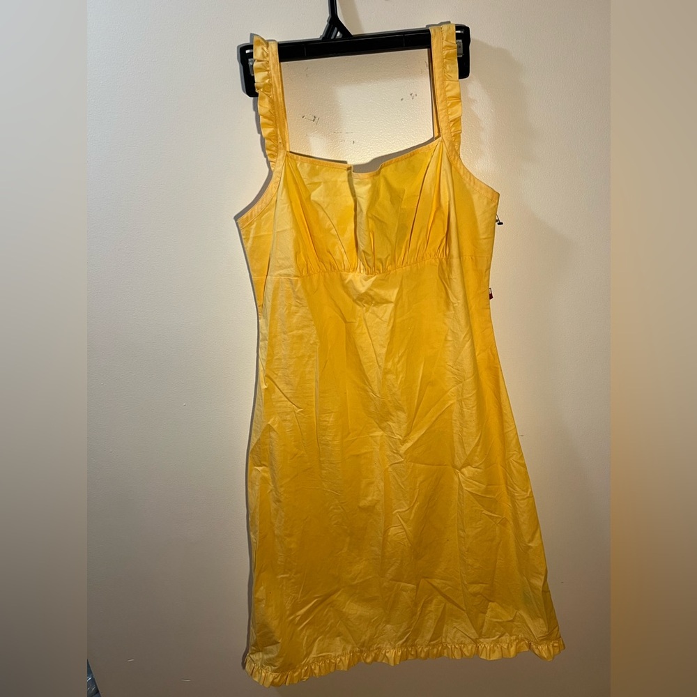 Tommy Hilfiger 90’s style yellow dress